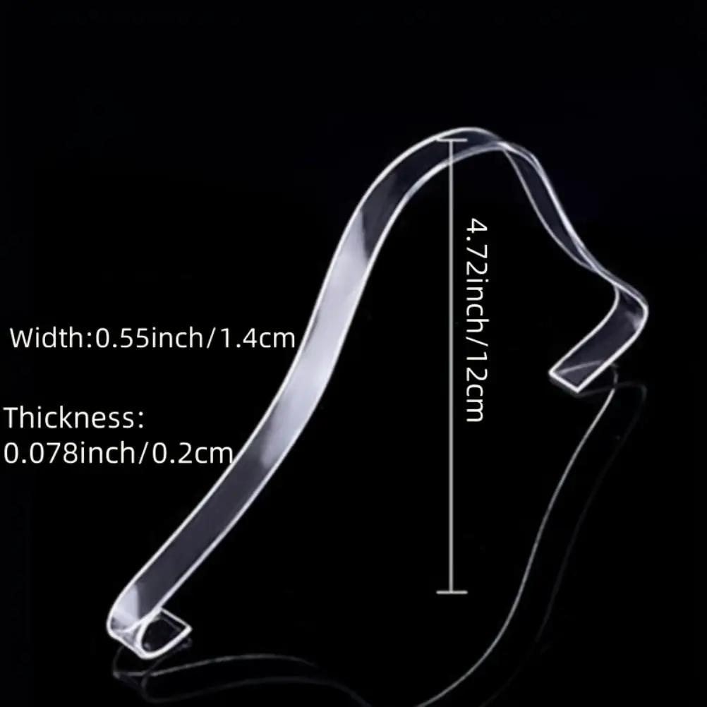 10Pcs High Heels Display Rack Transparent Acrylic Plastic Shoe Holder Sandals Support Shoe Display Stand For Store Home