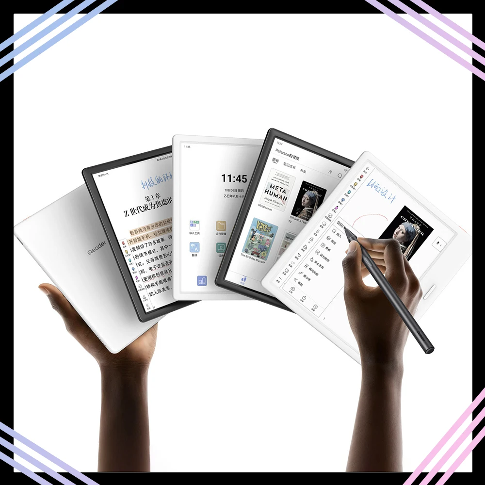 iReader Ocean 5C 7Inch 1680x1264 Color Ink Screen 4+64GB Portable E-book Reader With 3000mAh Battery 300PPI BW 150PPI Color