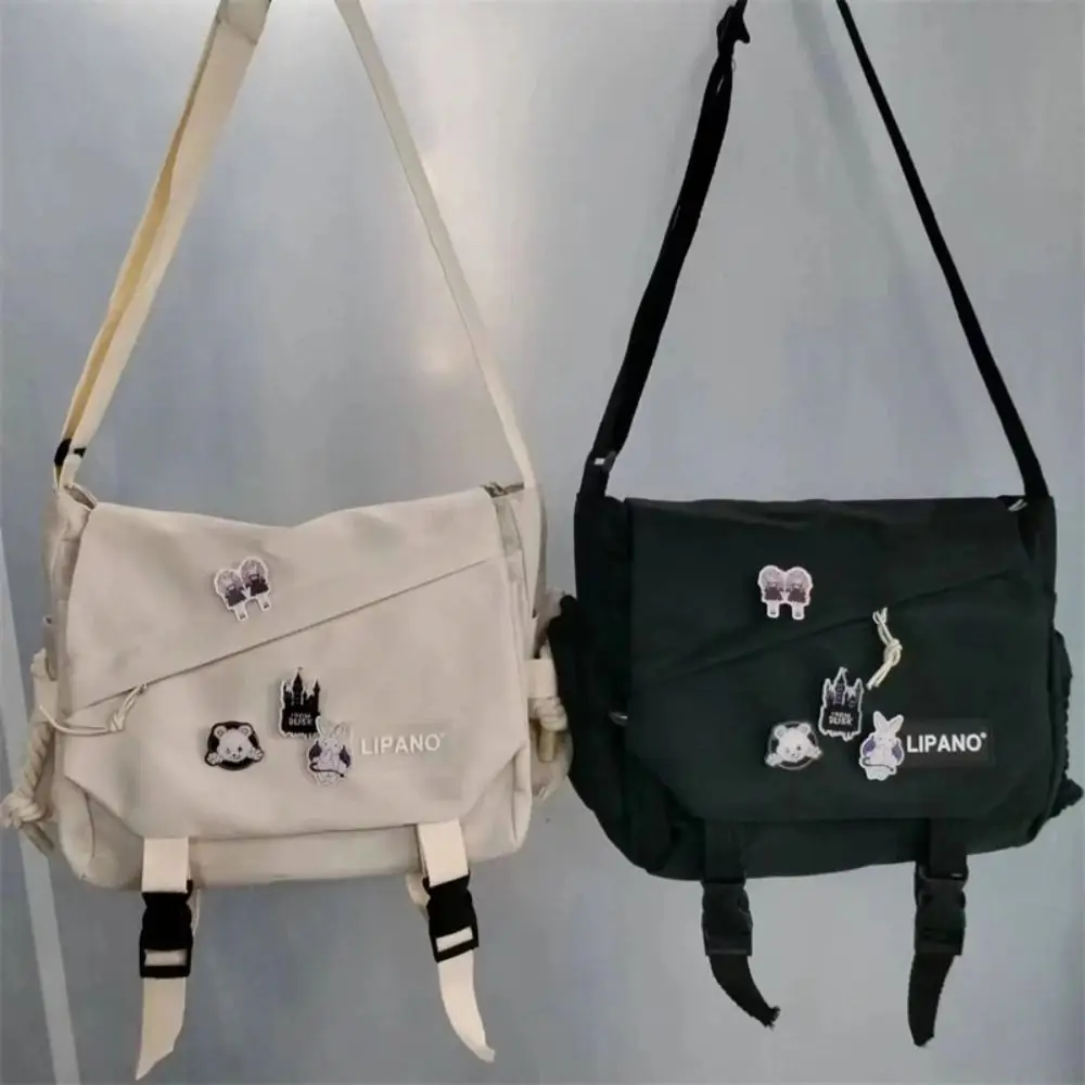 Bolsa unissex para meninas, bolsa para livros de computador, bolsas de ombro estilo preppy, bolsas estilo japonês, bolsas curriculares estudantis