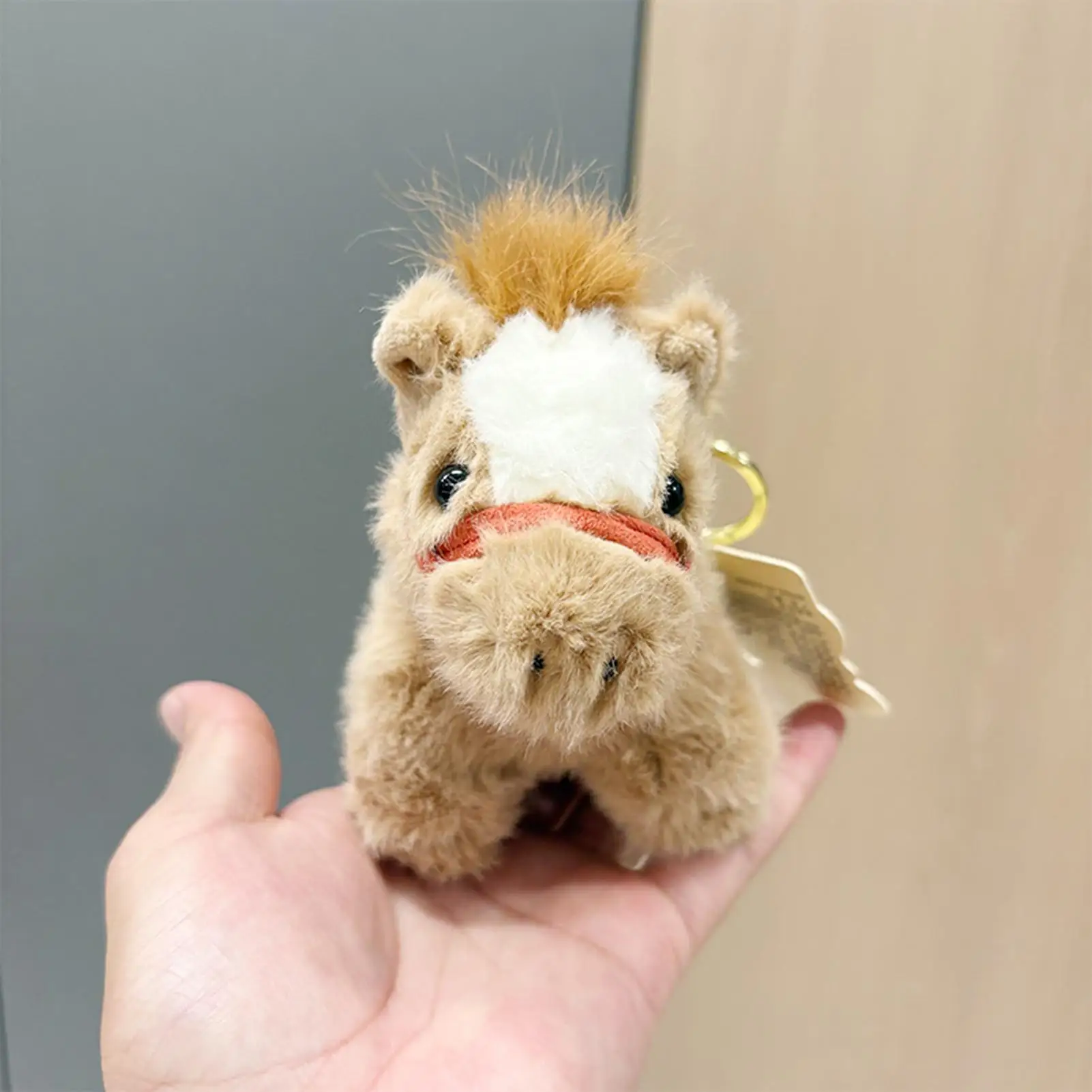 Abalorio para bolso de caballo, muñeca bonita de Año Nuevo 2026, colgante para bolso de caballo alto de 3,93 pulgadas para hombres, familia, novia, niña, niño, bolso de cumpleaños para niños