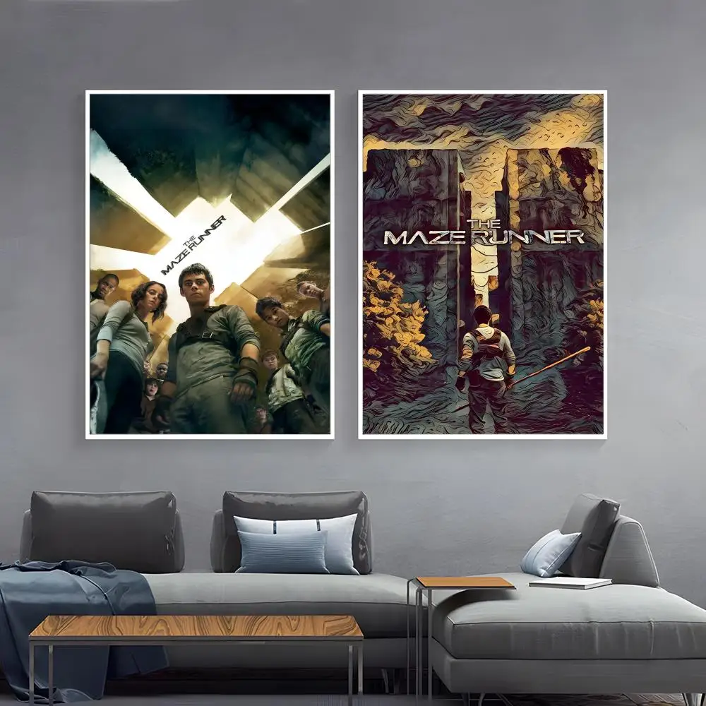 Movie The Maze Runner Poster Paper Print Home Living Room Bedroom Entrance Bar Cafe Art Painting Decoration