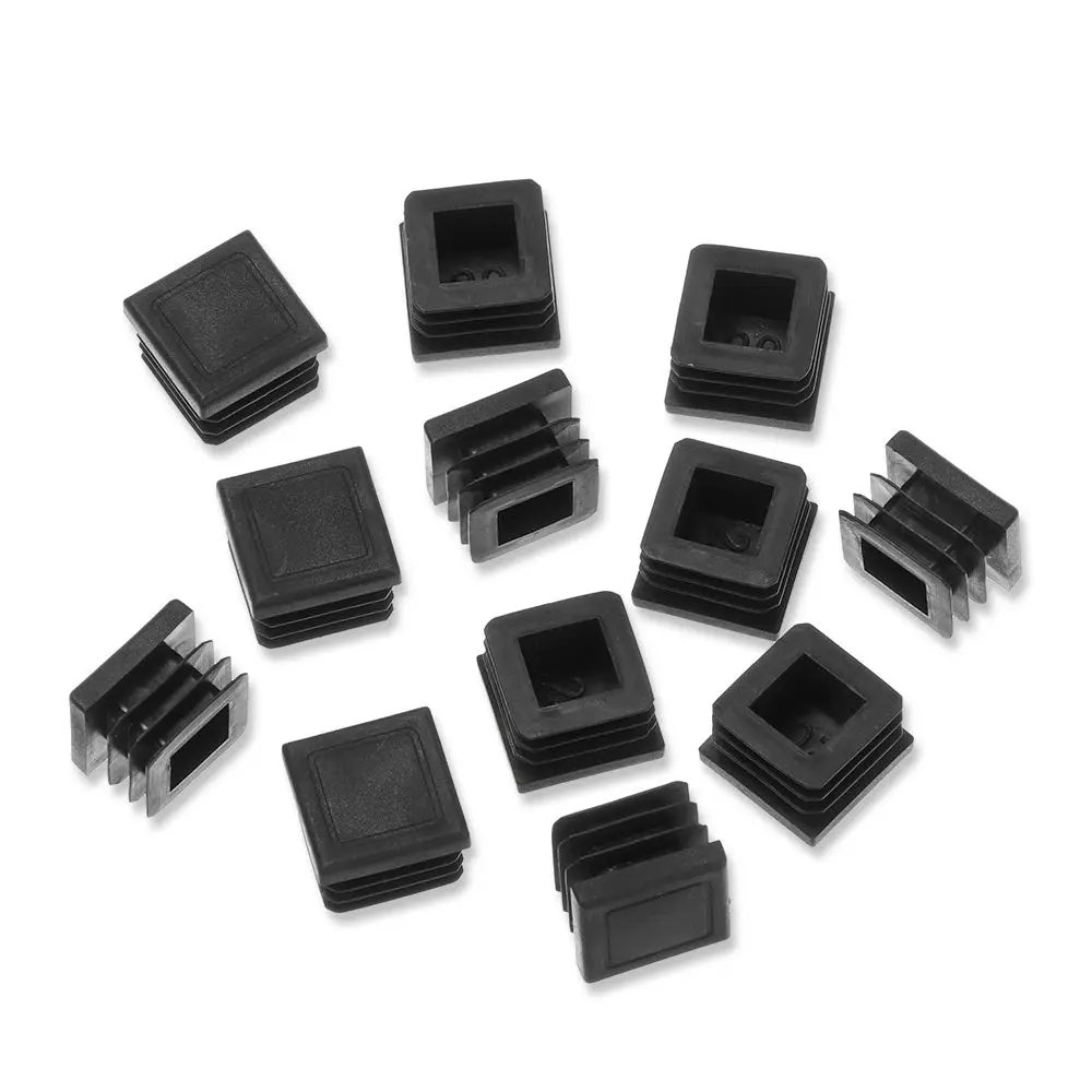 10pcs/set Plastic Floor Protection Chair Leg Caps Anti-slip Pad Furniture Feet Caps Protector Blanking End Caps