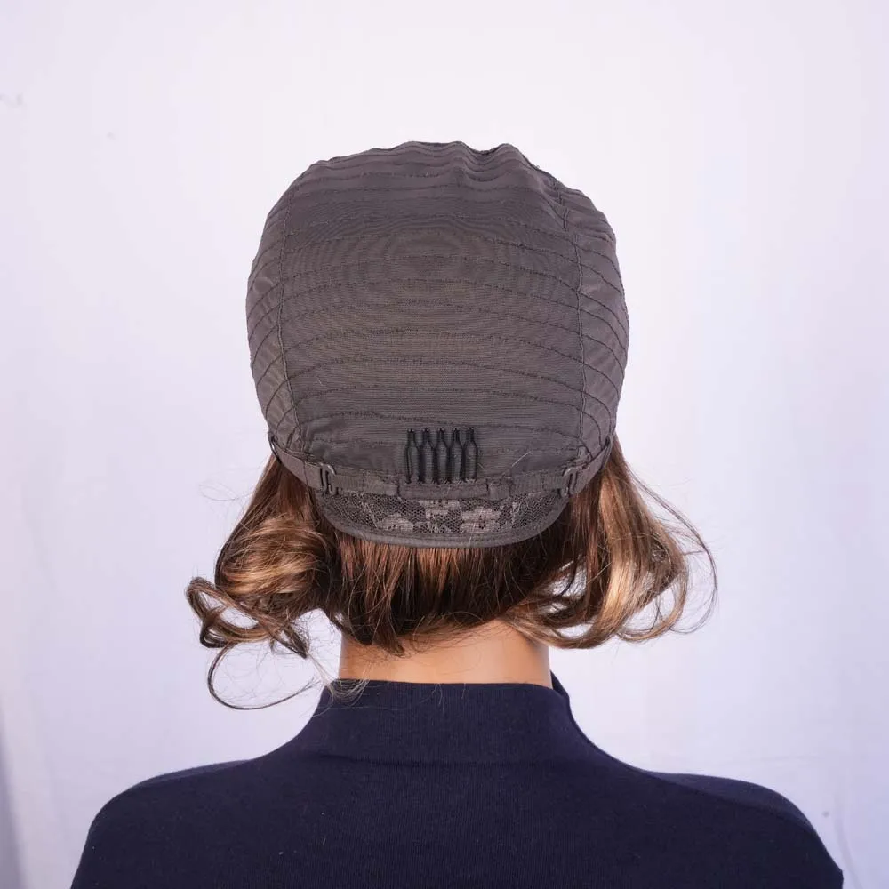 تسليط الضوء على 4x4 إغلاق باروكة من شعر طبيعي قصير للنساء السود 4x4 الدانتيل إغلاق قصيرة ريمي شعر الإنسان بوب شعر مستعار قصير عابث قطع الباروكات #4