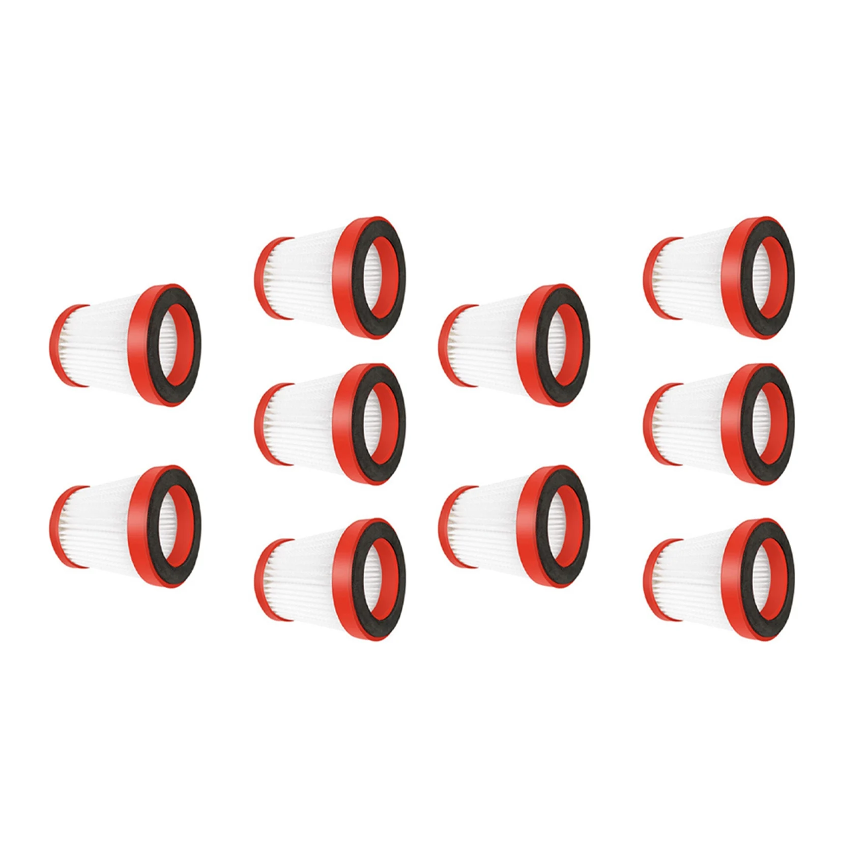 10 قطعة فلتر لشاومي Deerma VC01 ملحقات المكنسة الكهربائية المحمولة استبدال مرشح مجمع الغبار المحمول-ABPX