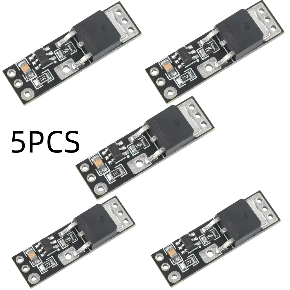 5PCS 1S 30A High Current 10A Li-ion Battery Protection Board DC 3.7V 4.2V Polymer 18650 Single String Power Plate