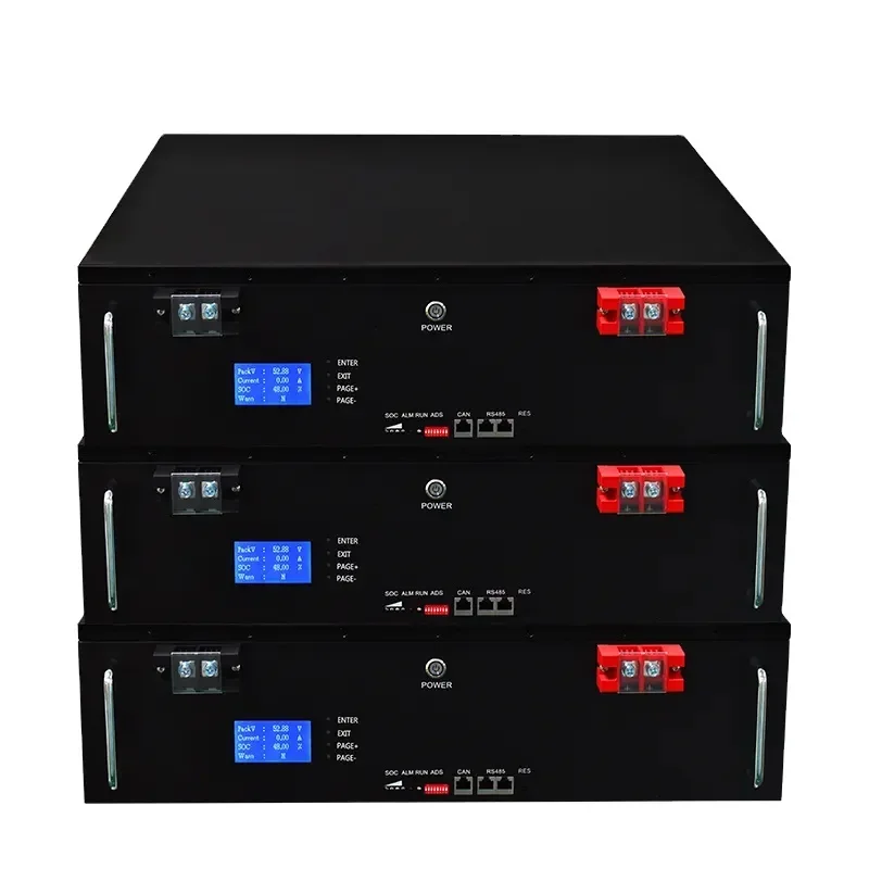 

LiFePO Lithium 51.2V 24V 48V 100ah 500ah 200ah 300ah Lithium Battery Solar Storage LiFePO4 Rack Mount Battery