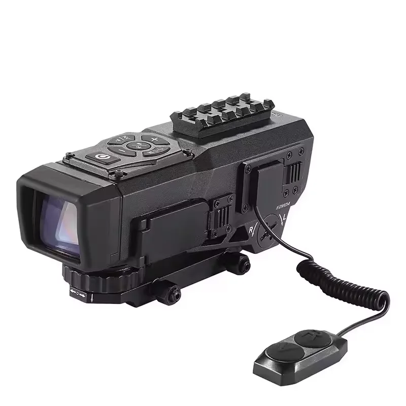 

Customizable Tactical Outdoor Hunting Telescope With Long Range Night Vision Scope Thermal Imaging Red Dot Rangefinder