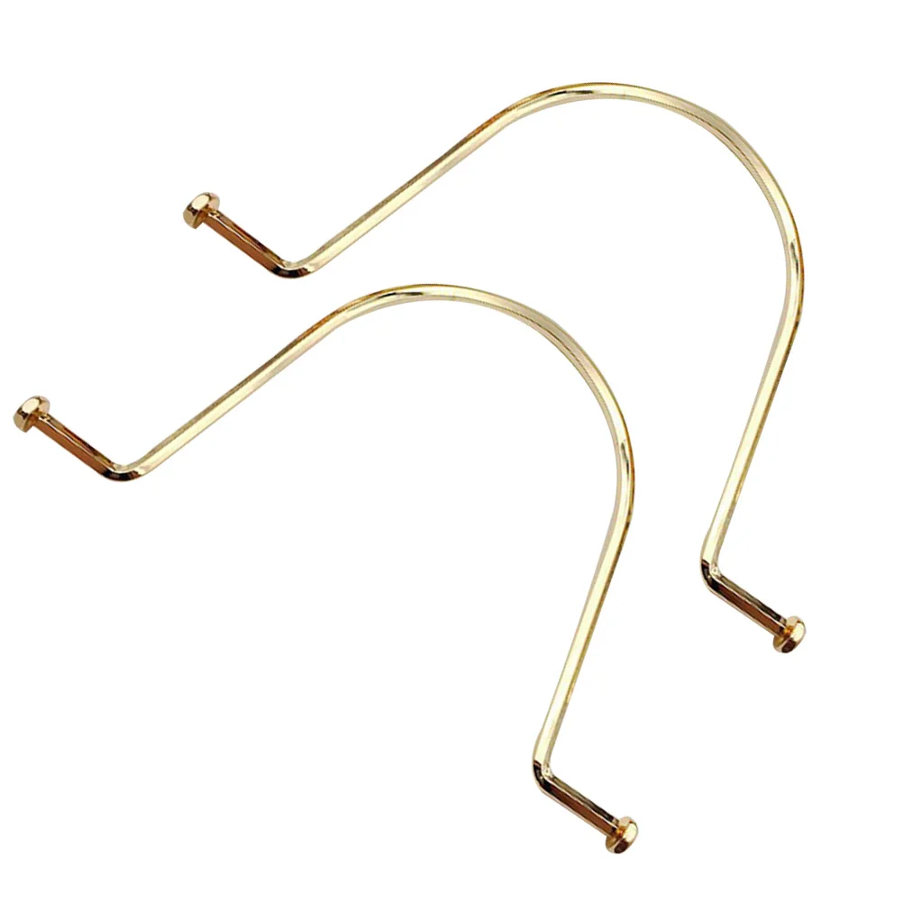 

2Pcs U Shape Handbag Handle Accessories Classic Durable DIY Bag Handles Replacement Straps Fashion Creative Simple Design