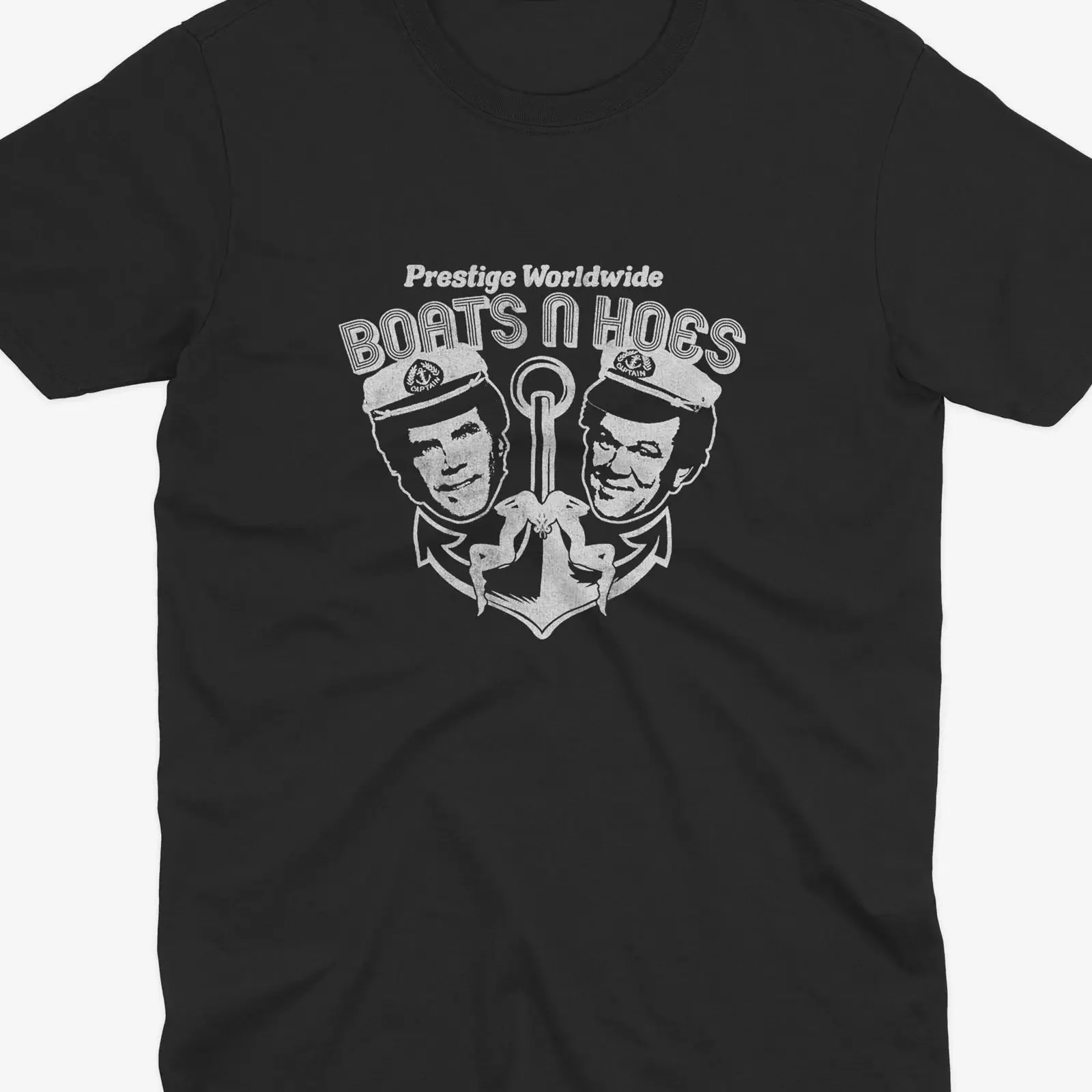 Step Brothers Prestige Worldwide Boats N Hoes Will Ferrell Funny Casual  T Shirt vintage Washed Stretched Comfortable fashion