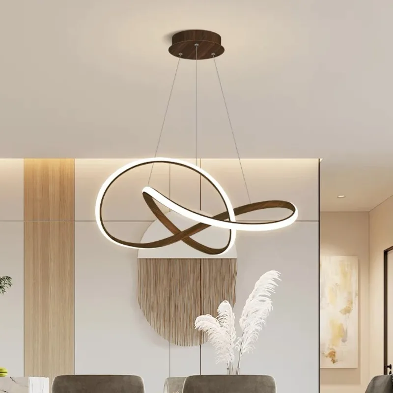 

Pendant Light Gold Black Chandelier Lights For Living Room Hanging Lamp Fixture Lustre Indoor Lighting Luminaria Remote Dimming