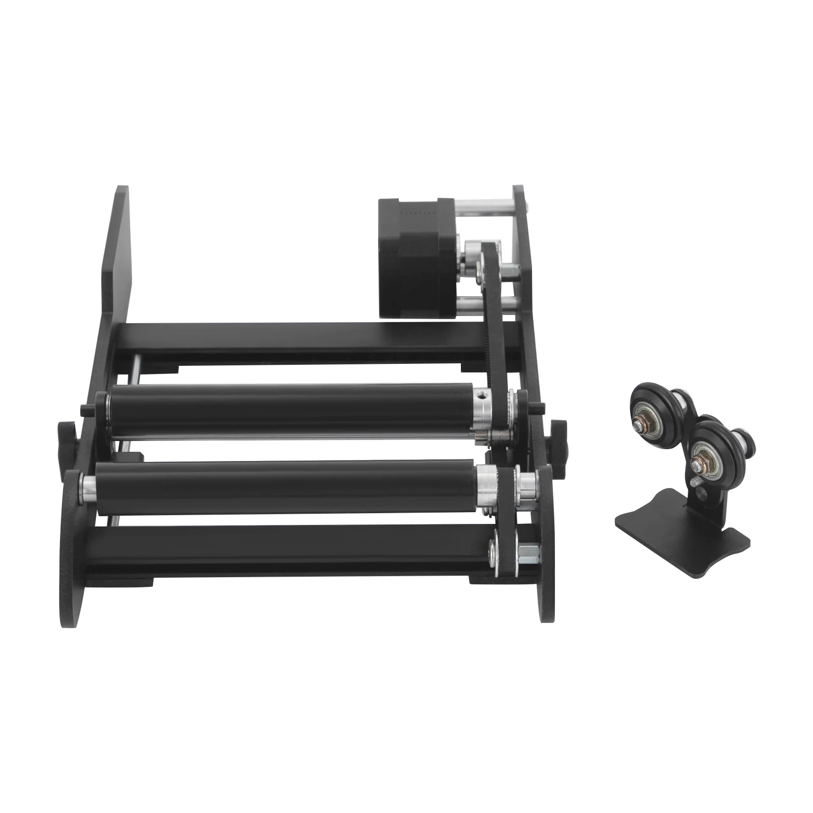 

Rotary Roller Engraver Y-axis 360° Rotary for Laser Engraving Machine Cylindrical Objects 0.12-7.87inch Stepper Motor