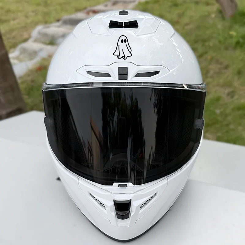 Niedliches Geister-Aufkleber-Set, wasserfeste Vinyl-Aufkleber für Motorrad, Auto, Laptop, DIY-Dekoration, Rot & Schwarz – Detail 10