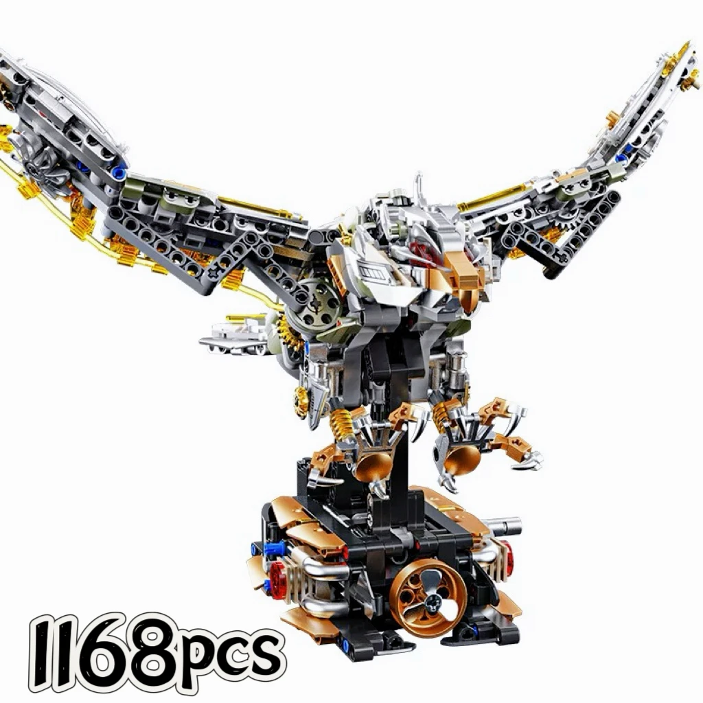 

2025 Hot Selling Mechanical Eagle Building Blocks Furniture Decorative Ornament for Men, Women, and Children; Exquisite Birthday