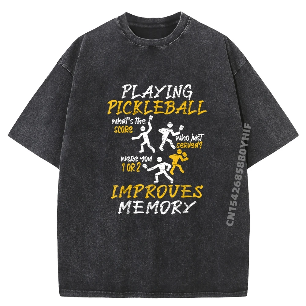 

Pickleball Player Paddleball Игра Pickleball Улучшает память Pickleball Player Мужская дизайнерская одежда МЯГкие мужские потертые рубашки