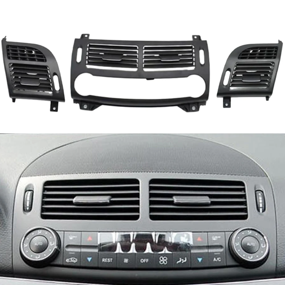 

Front Dashboard Air Conditioning AC Vent Grille Cover Panel for Mercedes-Benz E-Class W211 2003-2008 CLS W219 2007-2009