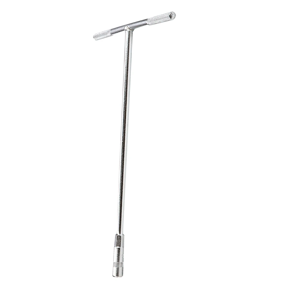 

T-Handle Socket Wrench Metal Sturdy Portable Multi-Purpose T-Shape Repair Tool Compact Lightweight Wrench for Mechanic DIY Use