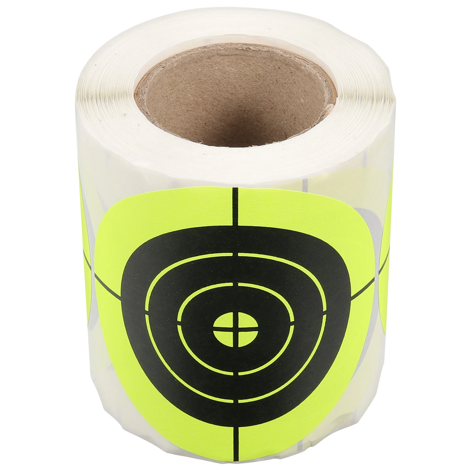 

1 Roll Practice Targets Fluorescent Self-Adhesive Circle Stickers for Shoot Range Training Paper Accessories