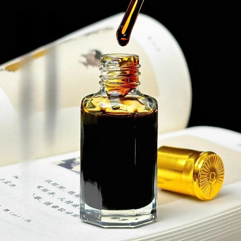 Natural Hainan Black Qinan Agarwood Essential Oil Supercritical Pure No Dilution No Addition Indoor Soothe The Mind Aid Sleep