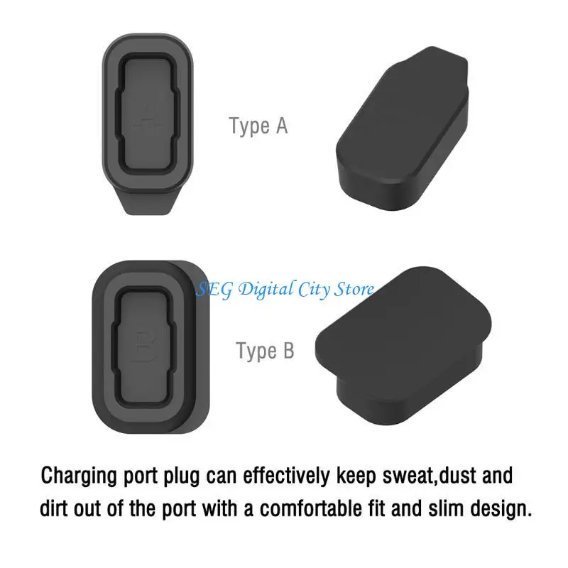 U75B 42mm/46mm Smartwatch Charging Port Protector Dust Plug Cap