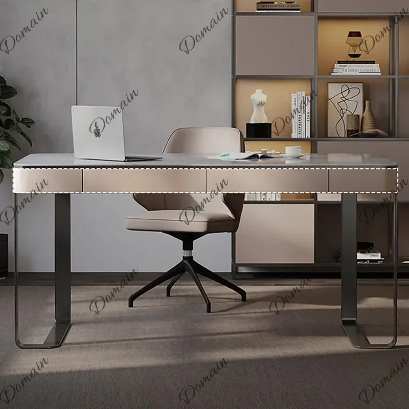 NB X Modern Minimalist Office Desk Aesthetic Nordic Design Crafts Standing Office Desk European Executive Tavolo Trendy Furnitur