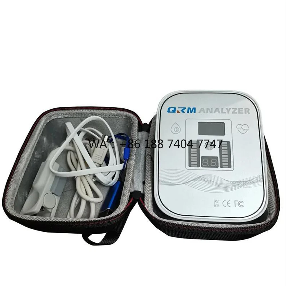 The Latest Version Of Magnetic Resonance Analyzer And Pulse Fingertip Supervise For Body