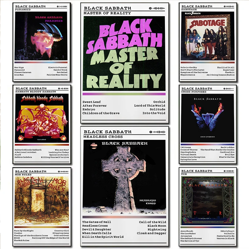 Британская поп-певица, черная Саббат, обложка альбома, постеры, современная музыка, принты, холст, живопись, настенные художественные фотографии, украшение для дома и комнаты Британская поп-певица, черная Саббат, обложка альбома, постеры, современная музыка, принты, холст, живопись, настенные художественные фотографии, украшение для дома и комнаты