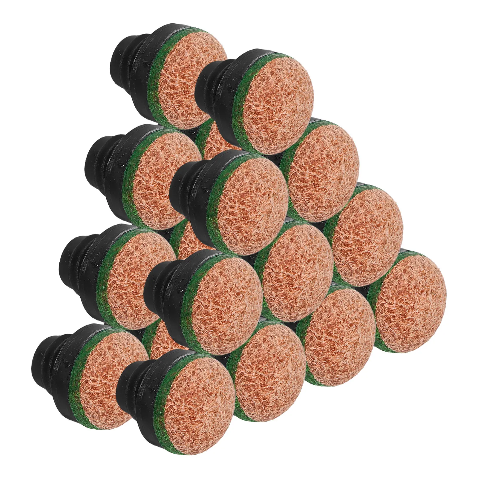 

20 Pcs Billiard Tip Cue Tips for Stick Pool Screw on Pole Queue Replacement Kit Billiards