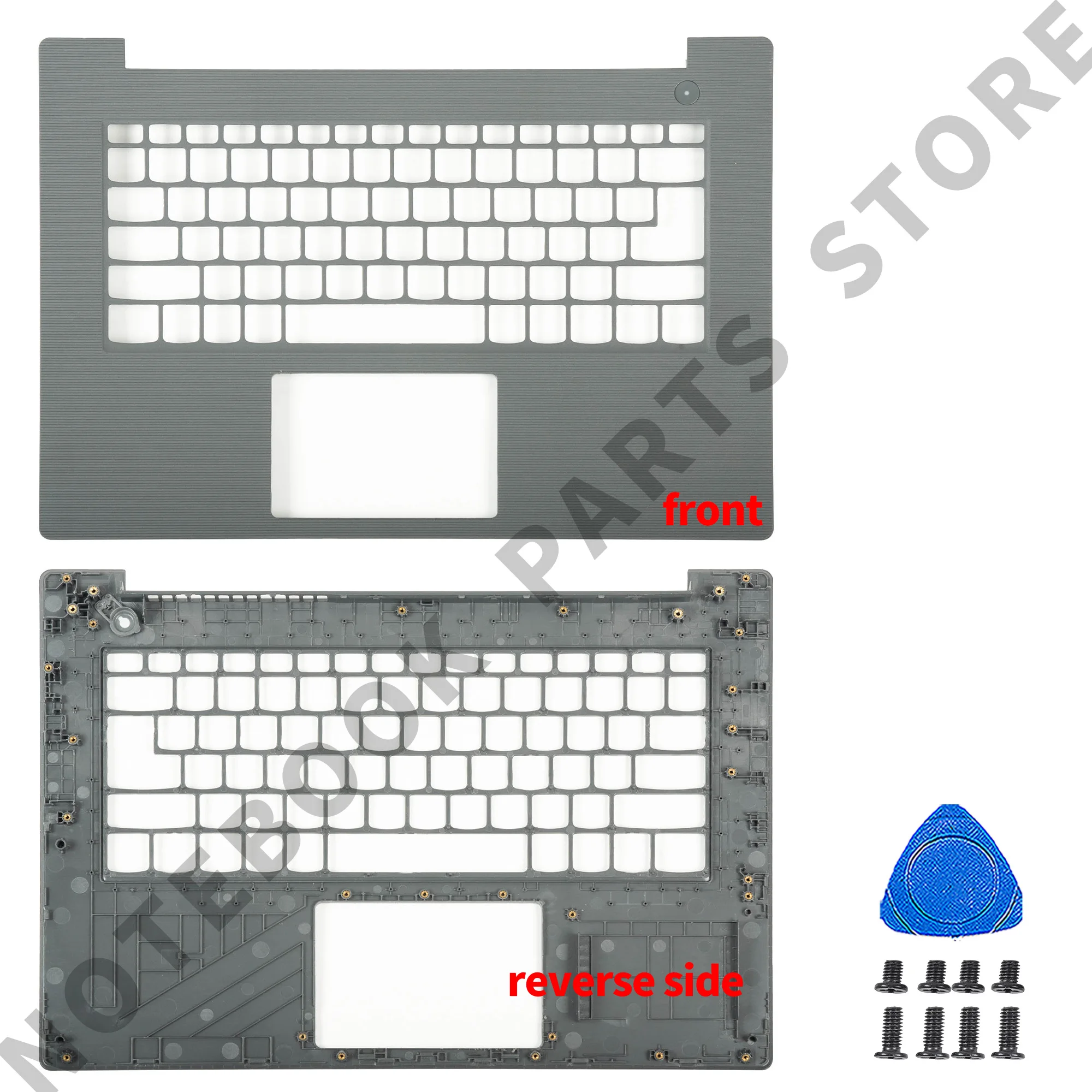 Notebook Parts For V130-14 V130-14IKB LCD Back Cover Front Bezel Palmrest Bottom AP268000130 Grey Replace Fast Shipping