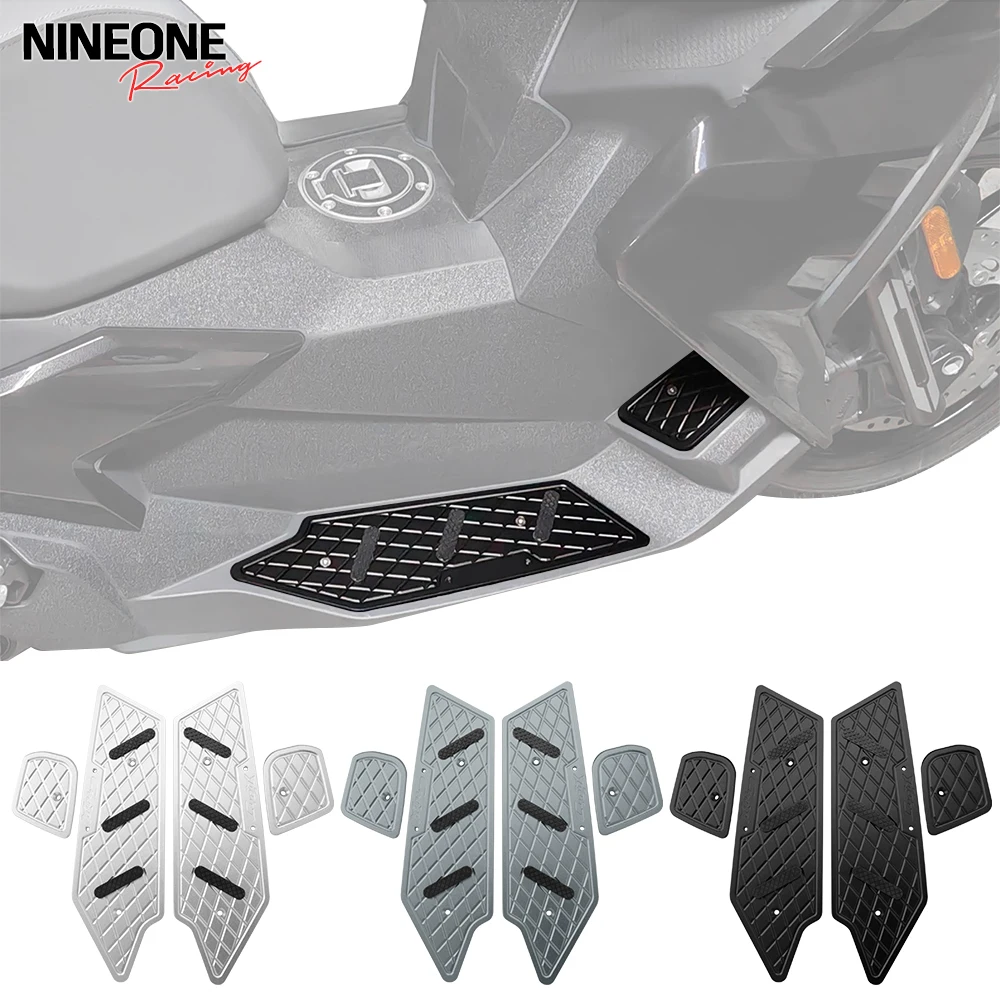 

Motorcycle Foot Pegs Aluminum Skidproof Pedal Footrest Footpads Plate Fit For BMW C400X C 400X 400 X Accessories 2019-2025