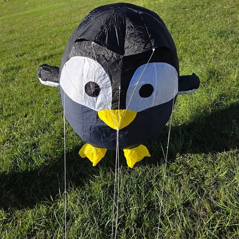 

1m Penguin Kite 40D Ripstop Nylon Soft Flying Animal Kite Outdoor Fun