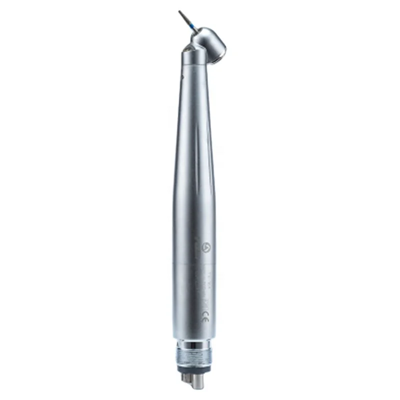 

De ntal 2 holes/4 holes 45 degree contra angle e-generator LED handpiece