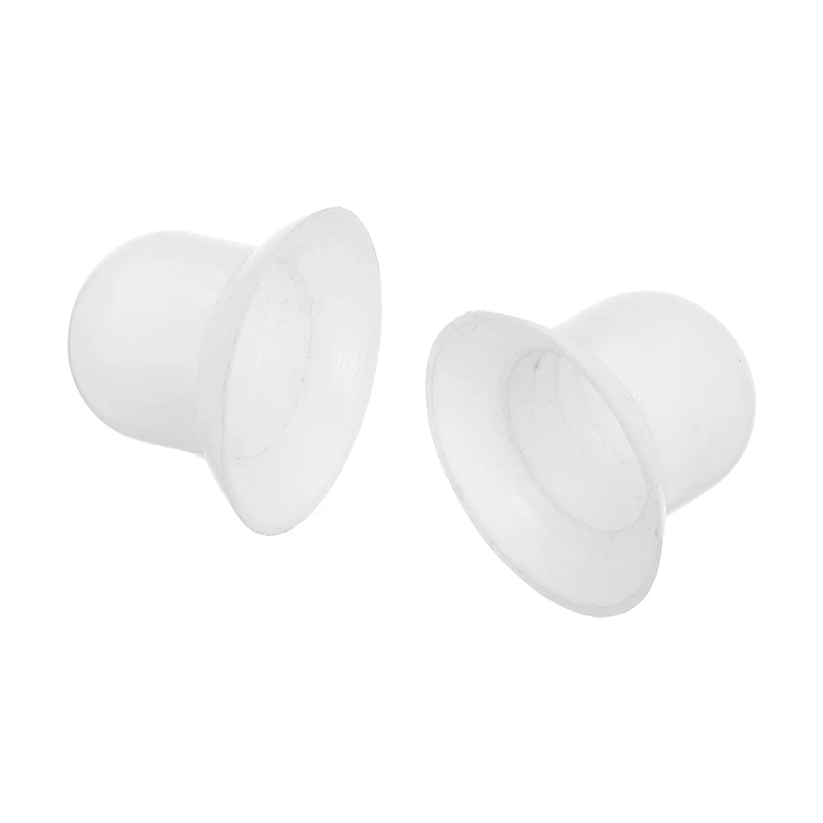 2Pcs Patio Umbrella Top Cap Plastic Threaded End Finial Market Beach Fishing Outdoor Umbrella Repair Accessory Kit