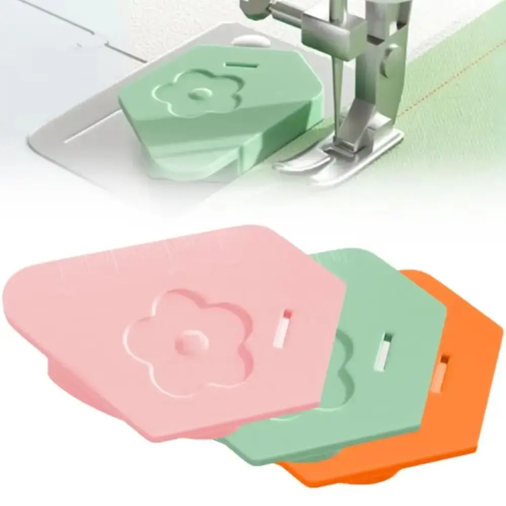 3Pcs Strong Magnet Magnetic Seam Guide Edge Locator Anti-Curling Edge Lock Stitcher with Scale Edge guard Sewing Machine Gauge