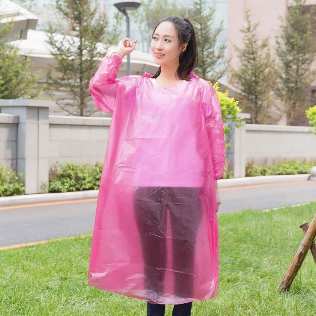 Disposable Adult Emergency Waterproof Rain Coat Hiking Camping Hood Waterproof Quick Drying Raincoat Impermeable дождевик