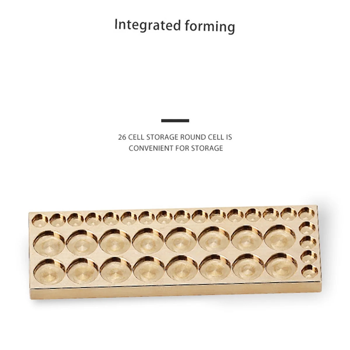 ELBA_Copper Watch Accessory Storage Box Multifunctional Tiny Screw Classification Storage Plate for Watch Repair Tool