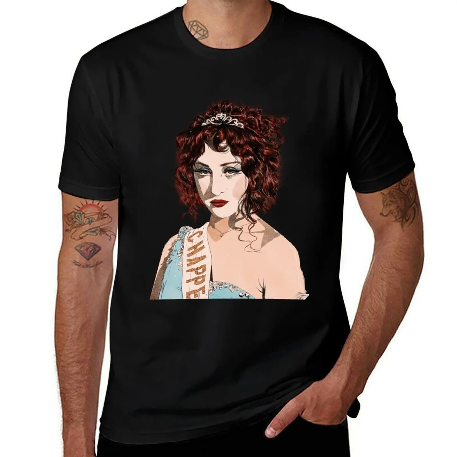 

chappell roan retro T-Shirt tshirts personalised graphic shirts man clothes clothing for men