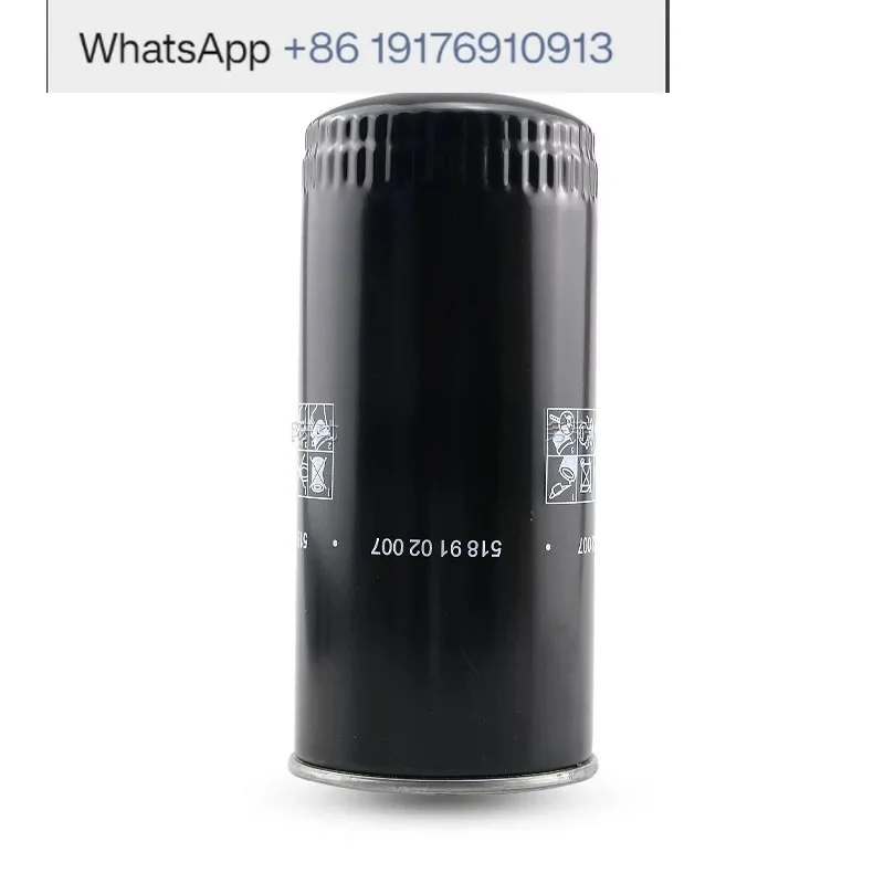 Screw air compressor oil filter W962 oil compartment, filter 5189102007