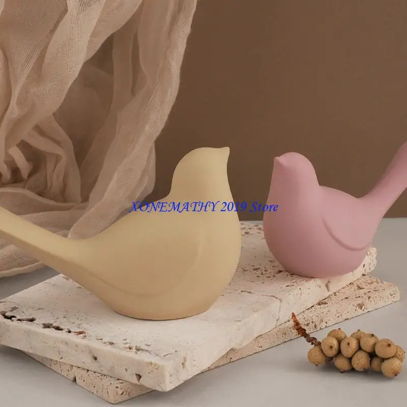 

F42F Bird Resin Project Moulds Silicone Texture Suitable for Hand-Making