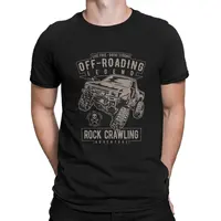 Camiseta Vintage Tacoma Rock Crawling Legend para hombre, camisetas de algodón con cuello redondo, camisetas Vintage de camión, camisetas de manga corta 4XL 5XL