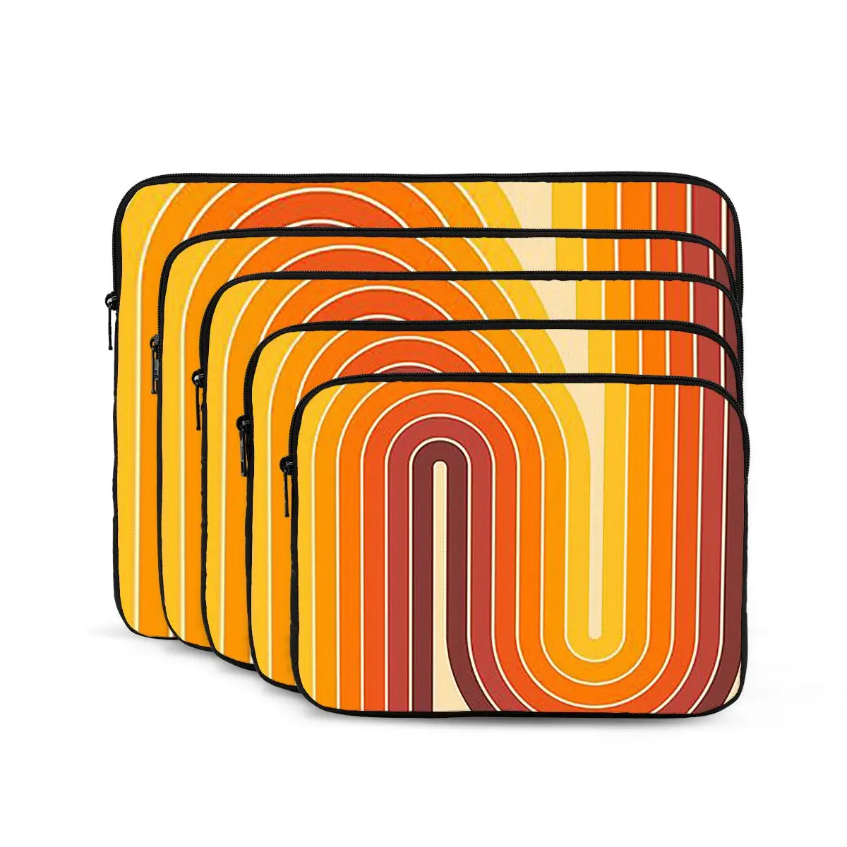 

Ретро геометрический двойной арочный дизайн 522, сумка для ноутбука, чехол для ноутбука, чехол для ноутбука, противоударный чехол для планшета, сумка