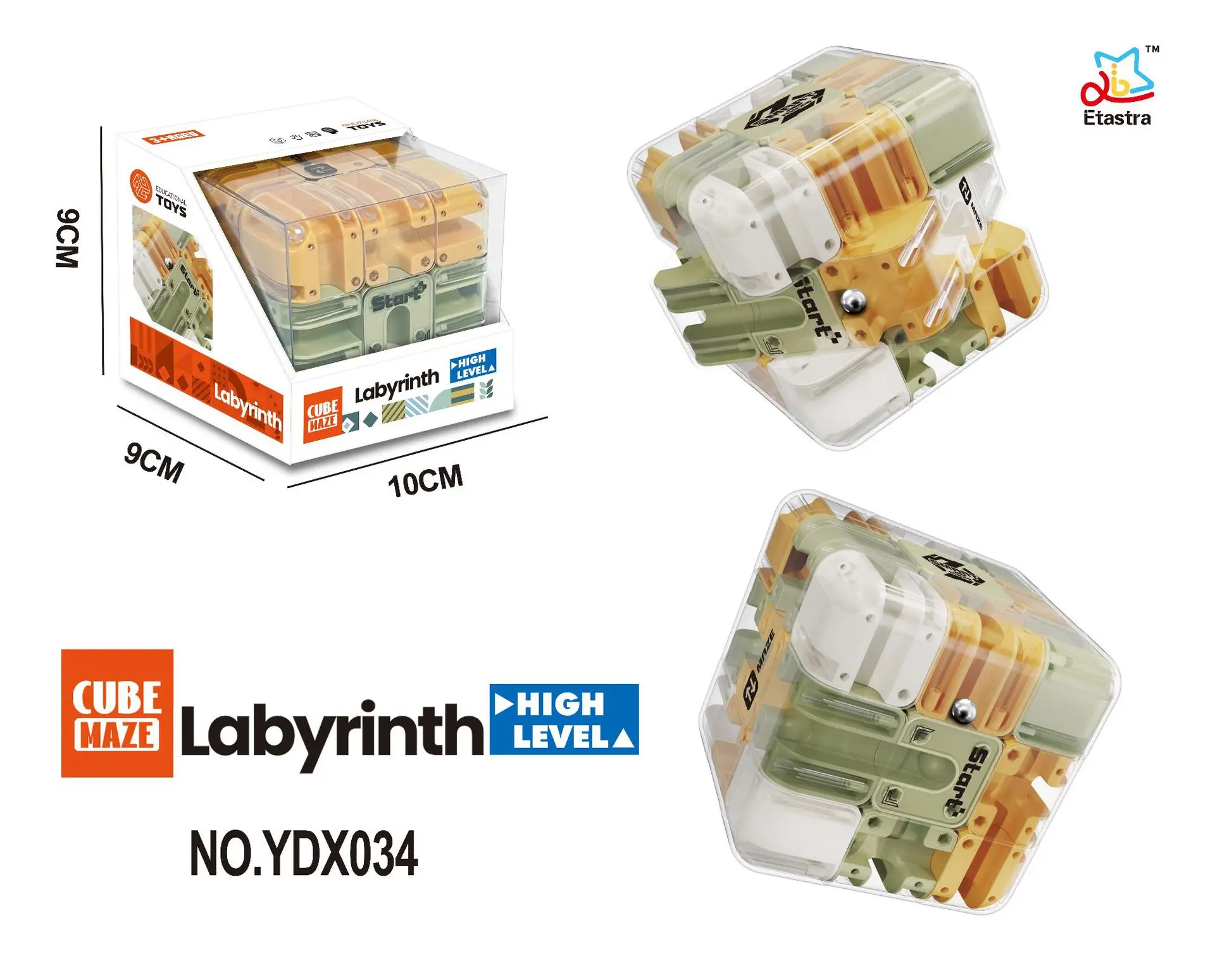 3D 迷路マジックキューブそわそわおもちゃ子供迷路クリエイティブパズルインテリジェンスキューブ論理的思考抗ストレス教育玩具