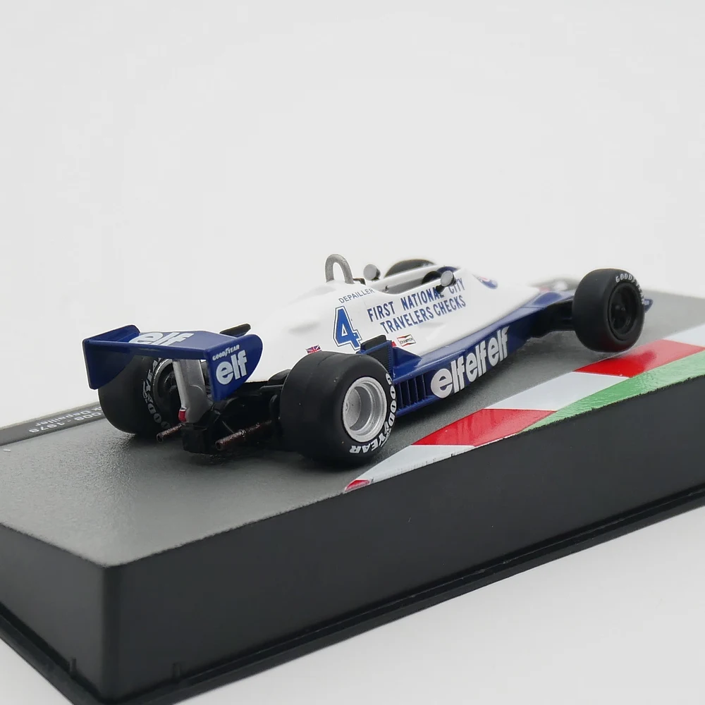 Ixo 1:43 Tyrrell 008 1978 Patrick Depailler Diecast Car Model Metal Toy Vehicle