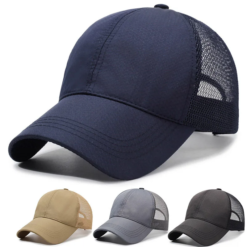 

Summer Meh Breathable Baeball Cool Korean Style Outdoor Sun Hat Caual Sport Workout Sport Cap Trendy