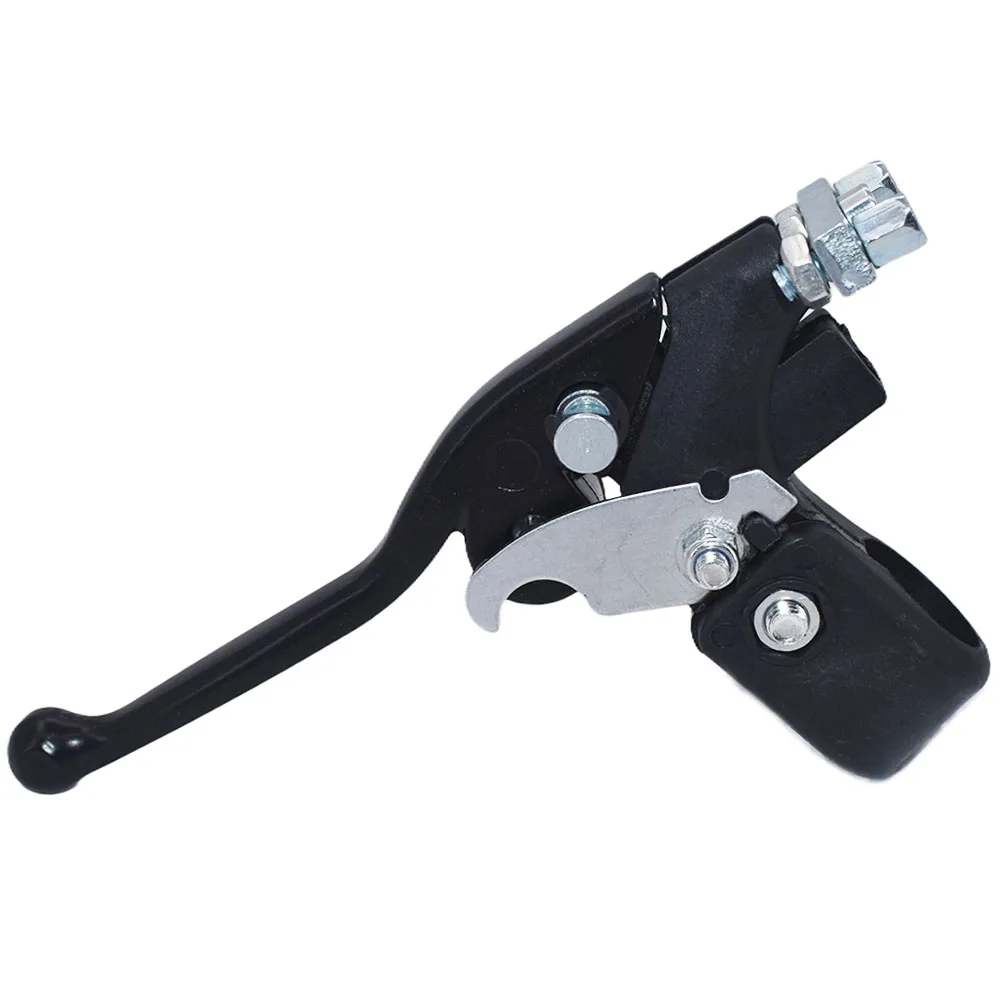 Alloy 7/8\'\' Dual Twin Minimoto Handle Brake Levers For 47cc 49cc Pocket Dirt Bike Gas Scooter ATV Quad Mini Moto