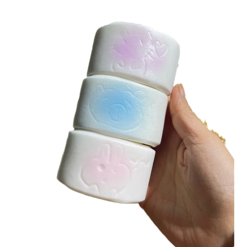 طابا Squshy الثلاثي Kawaii بولي Milk الحليب عبق الخبز الحلوى الكرتون زهرة لفة سكين قطع على البخار كعكة ضغط لعبة أطفال هدية عيد