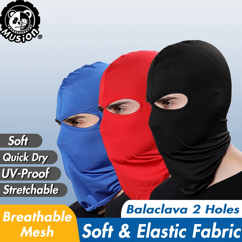 Balaclava Mask Ice Silk Fabric Cycling Motorcycle Outdoor Full Face Cap