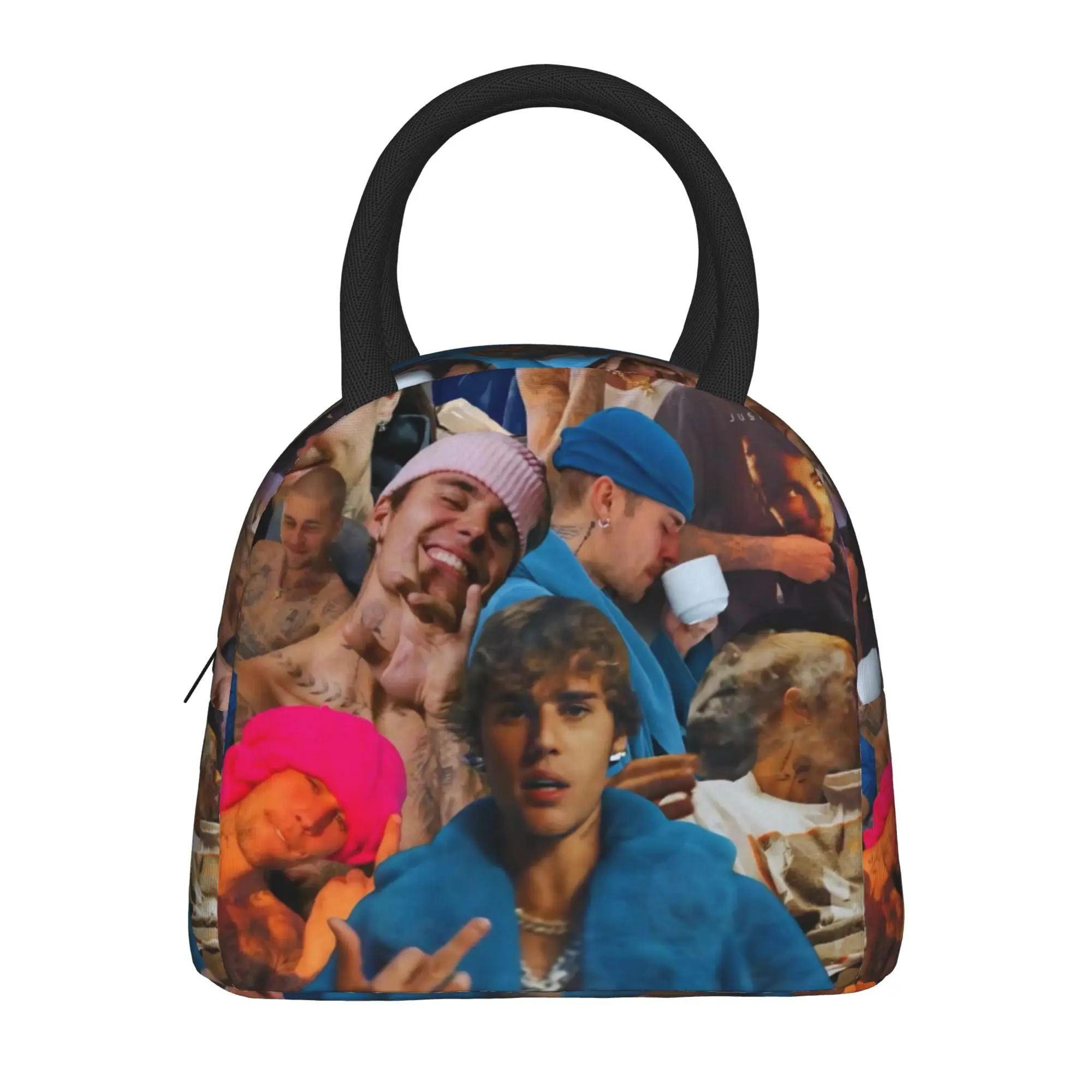 Insulated Lunch Bag Justines Bieberchella Biebers Concert 2026 Lunch Container Unique Design Thermal Cooler Lunch Box For Picnic