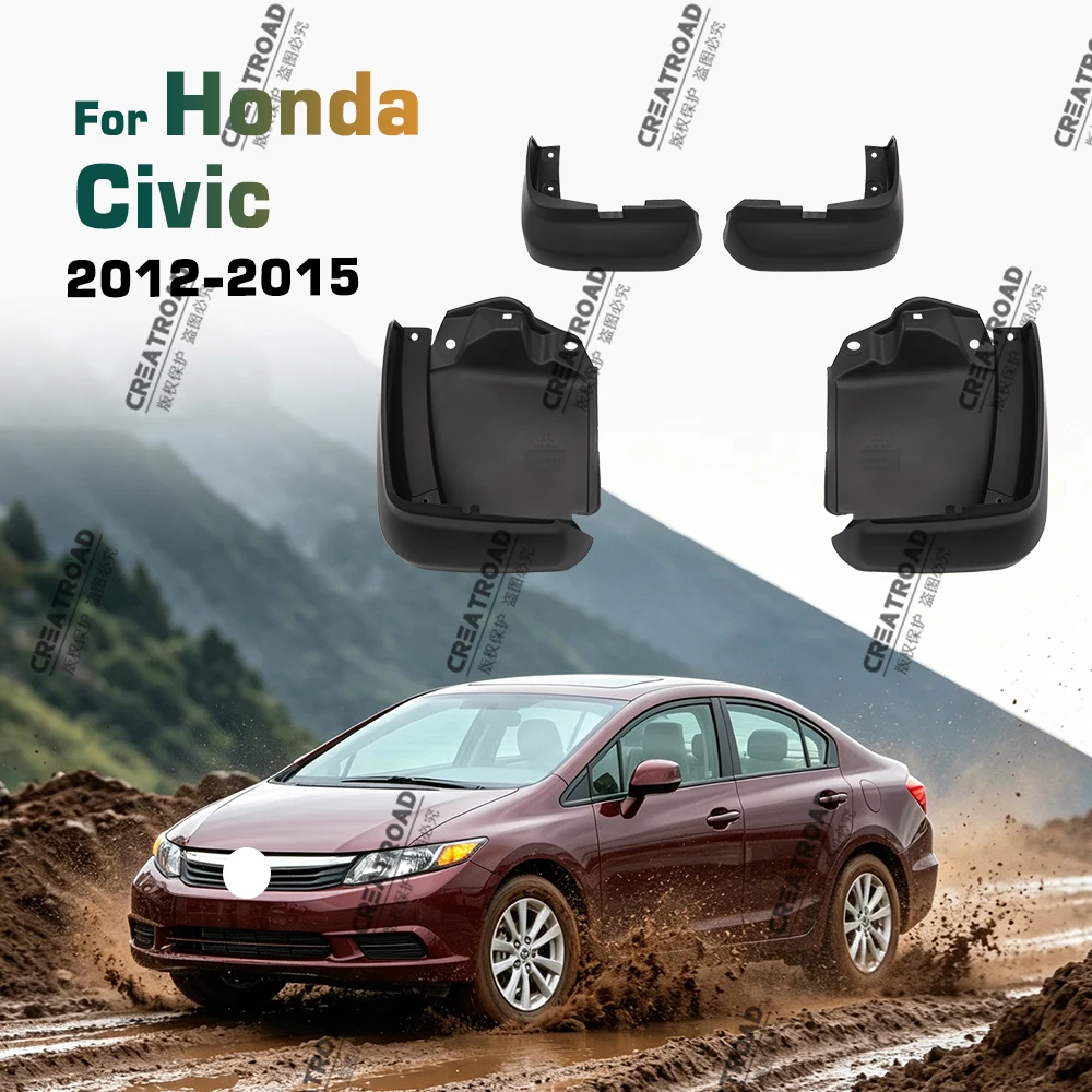 Für Honda Civic Kotflügel Kotflügel Schmutz fänger Schutz Spritz klappe Kotflügel Autozubehör