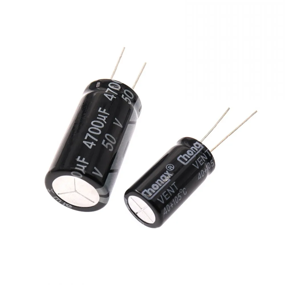 63 V Aluminium-Elektrolytkondensator 2,2 3,3 4,7 10 22 33 47 100 220 330 470 1000 2200 3300 4700 6800 10000 UF – Detail 1