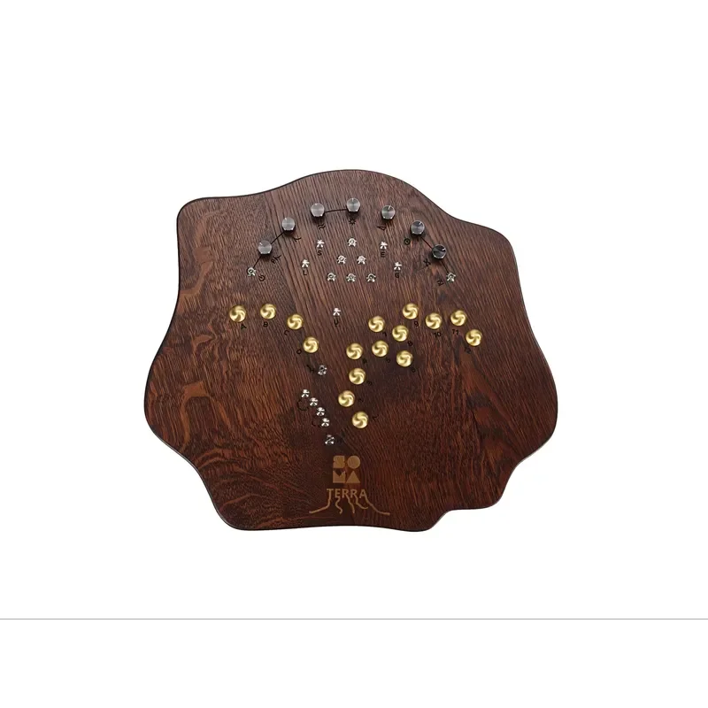 Handcrafted Solid Wood Polyphonic MPE Synthesizer with Expressive Hand Disc Control for Organic Noise Textures